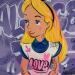 Painting Alice by Lemoine Mael | Painting Pop-art Pop icons Graffiti Acrylic