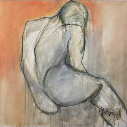 Peinture Dédicace par Chaperon Martine | Tableau Figuratif Acrylique Nu