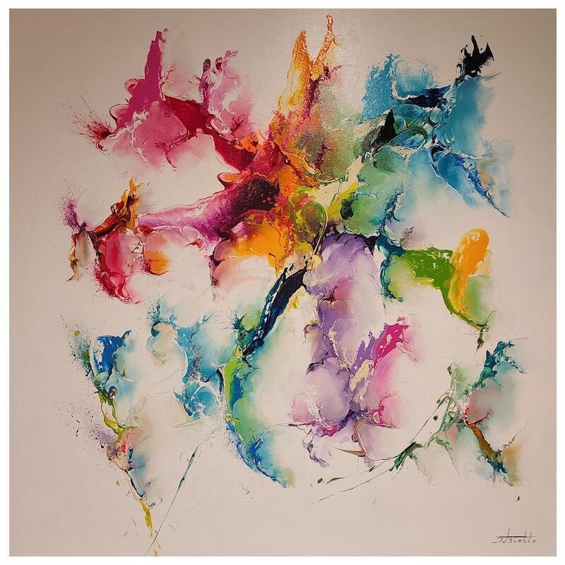 Pintura 37.12.01 por Zdzieblo Thierry | Pintura Abstracto Acrílico