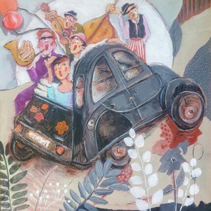 Peinture Week-end madness.  par Garilli Nicole | Tableau Figuratif Acrylique Scènes de vie