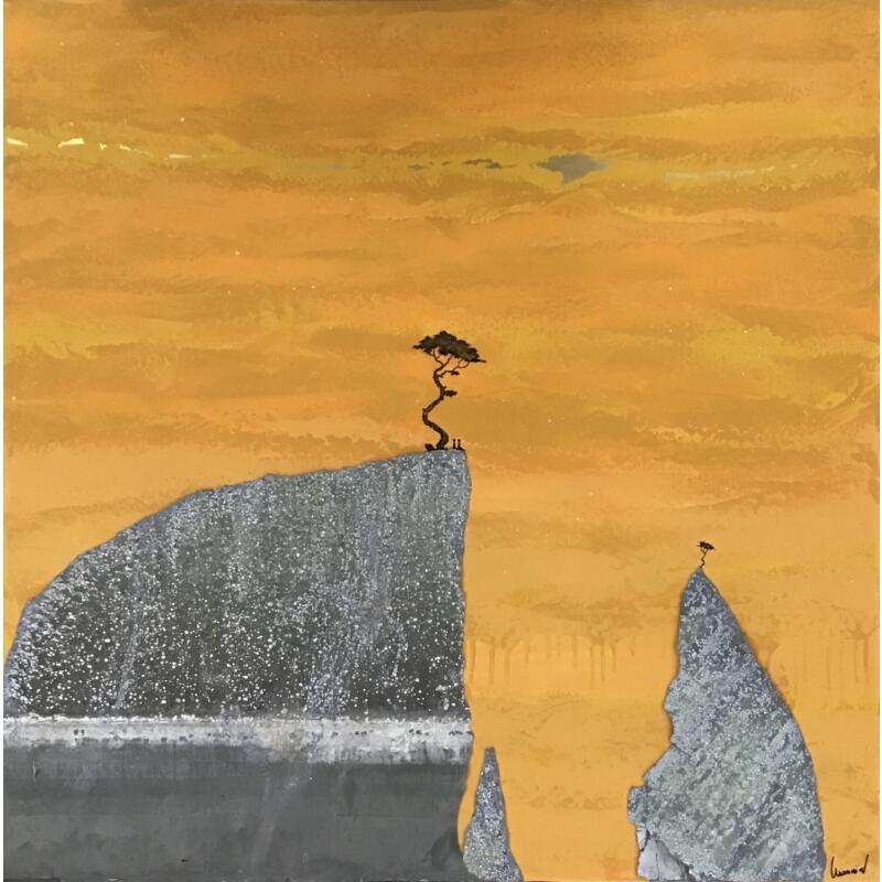 Painting L'endroit refuge by Lemonnier  | Painting Subject matter Landscapes Acrylic Zinc