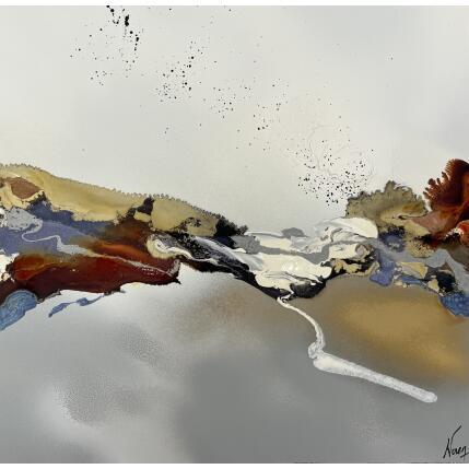 Peinture C3750 par Naen | Tableau Abstrait Acrylique, Encre