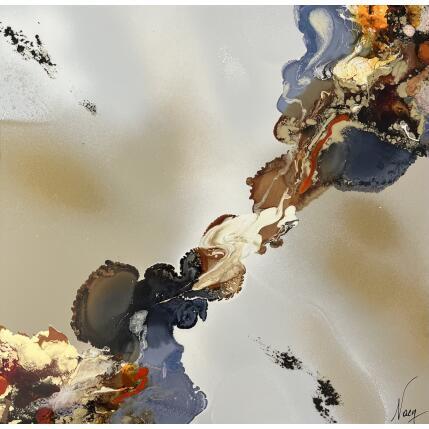 Peinture C3854 par Naen | Tableau Abstrait Acrylique, Encre