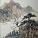 Painting Landscape & Old Tree by Yu Huan Huan | Painting Figurative Nature Watercolor Ink