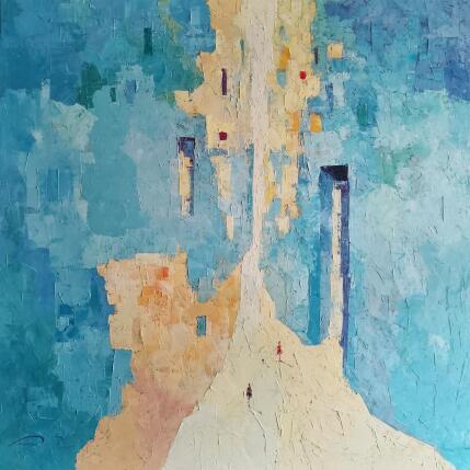 Peinture J'ai besoin d'une pause par Tomàs | Tableau Impressionnisme Huile Scènes de vie, Urbain