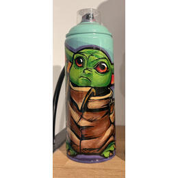 Sculpture bébé yoda par Lopez Cédric | Sculpture