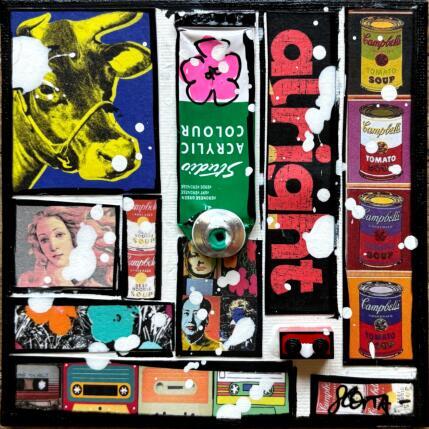 Peinture Tribute to Andy par Costa Sophie | Tableau