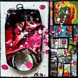 Painting POP COKE by Costa Sophie | Painting