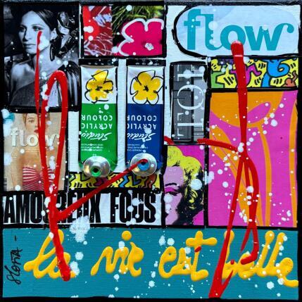 Peinture La vie est belle ! par Costa Sophie | Tableau