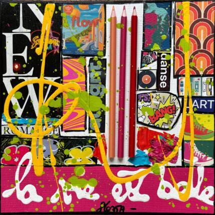 Peinture La vie est belle ! par Costa Sophie | Tableau