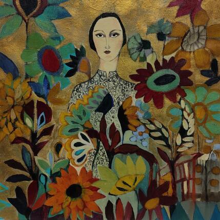 Peinture Paradise par Sundblad Silvina | Tableau Art naïf Acrylique, Pastel