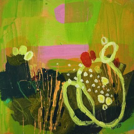 Painting Wild Desert Sea by Kivisto Jamie | Painting Abstract Acrylic, Wood Nature