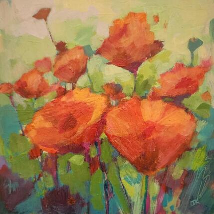 Painting Radiate by Kivisto Jamie | Painting Impressionism Acrylic Nature, Pop icons