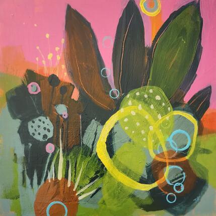 Painting Succulents and Sugar by Kivisto Jamie | Painting Abstract Acrylic Landscapes, Nature