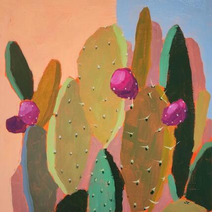 Painting Heatwave  by Kivisto Jamie | Painting Abstract Acrylic Nature