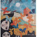 Gemälde Jugando al escondite von Arias Parera Almudena | Gemälde Naive Kunst Acryl Collage