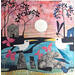 Peinture Mirándose a los ojos par Arias Parera Almudena | Tableau Art naïf Acrylique Collage