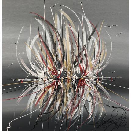 Painting Passions et reflets by Fonteyne David | Painting Figurative Acrylic Marine