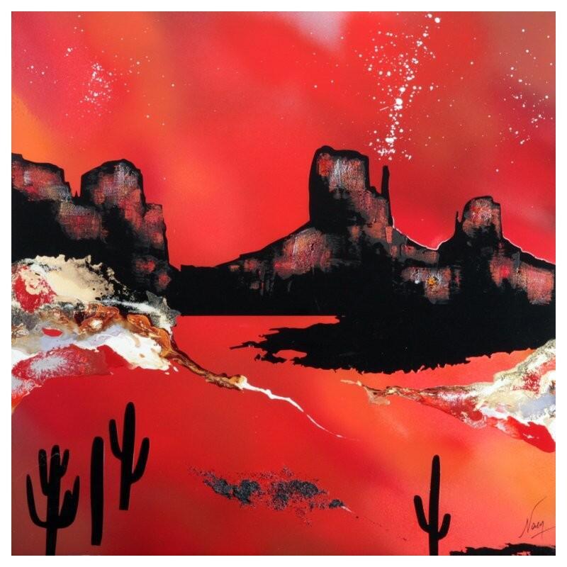 Painting 963 by Naen | Painting Abstract Acrylic Ink