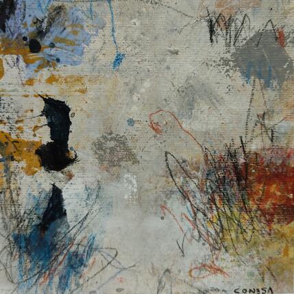 Peinture Mapa par Jiménez Conesa Francisco | Tableau Abstrait Acrylique, Fusain