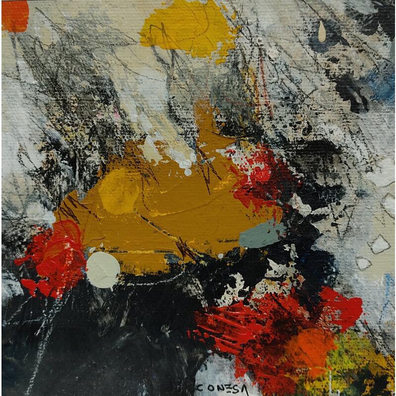 Painting Abstraccion by Jiménez Conesa Francisco | Painting Abstract Acrylic Charcoal