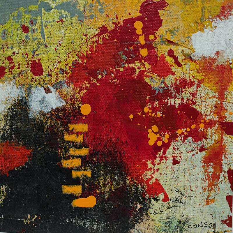 Painting Sueno by Jiménez Conesa Francisco | Painting Abstract Acrylic Charcoal