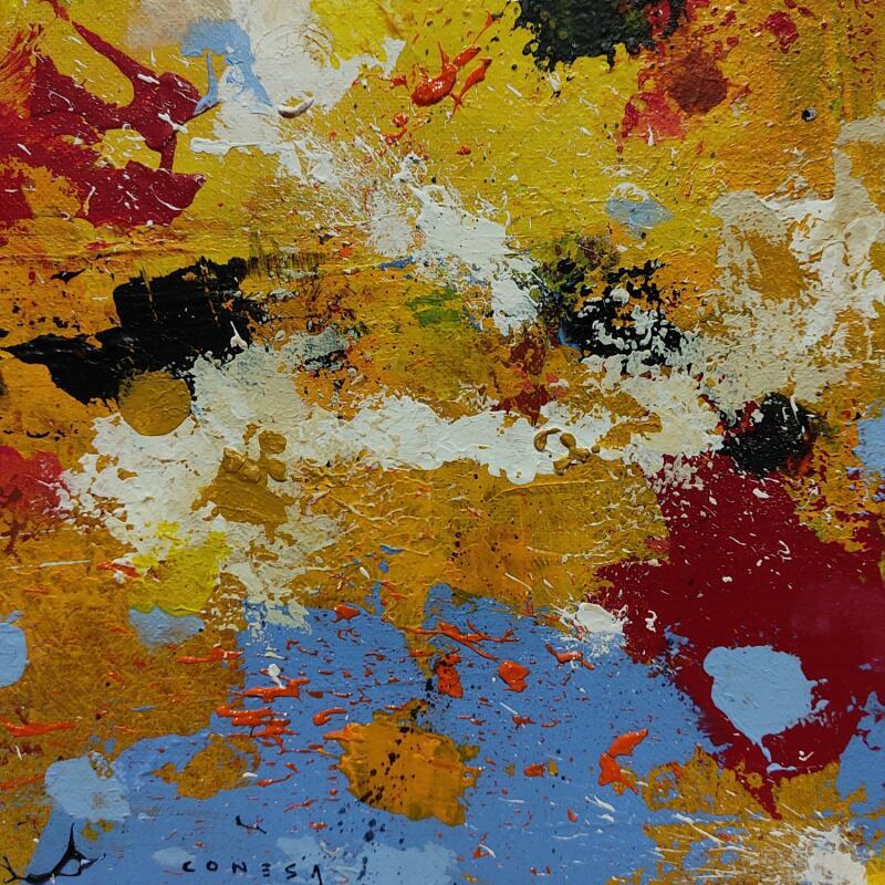 Painting Sin Tregua by Jiménez Conesa Francisco | Painting Abstract Acrylic Charcoal