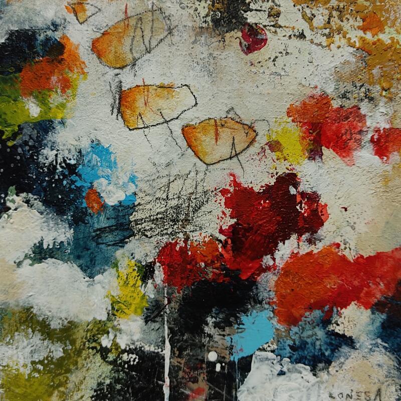 Pintura Apas por Jiménez Conesa Francisco | Pintura Abstracto Acrílico Carbón vegetal