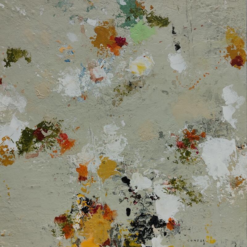 Painting Reflejos by Jiménez Conesa Francisco | Painting Abstract Acrylic Charcoal