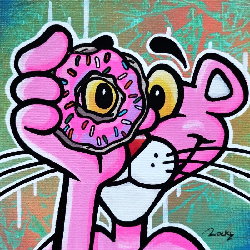 Peinture La vie en rose par Rocky Chaplin | Tableau Pop-art Icones Pop Enfant Acrylique