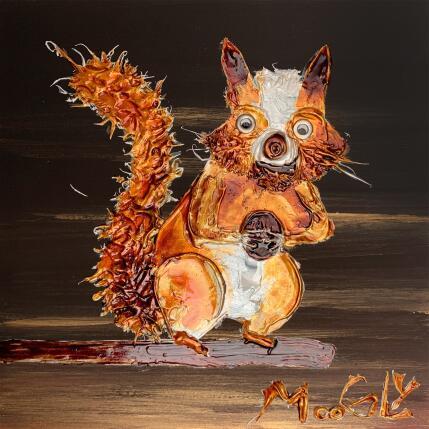 Painting Noisettophylus by Moogly | Painting Raw art Acrylic, Pigments, Resin Animals, Pop icons
