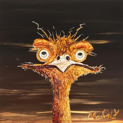 Peinture Méacoulpus par Moogly | Tableau Art Singulier Acrylique, Pigments, Résine Animaux