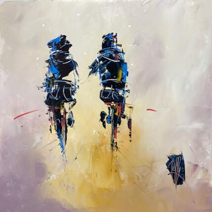 Painting Un peu de Nous by Raffin Christian | Painting Figurative Oil Life style