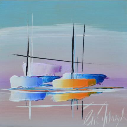 Peinture Couleurs Pastel par Munsch Eric | Tableau Figuratif Acrylique, Huile Marine