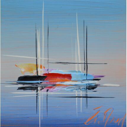 Peinture L'été par Munsch Eric | Tableau Figuratif Acrylique, Huile Marine