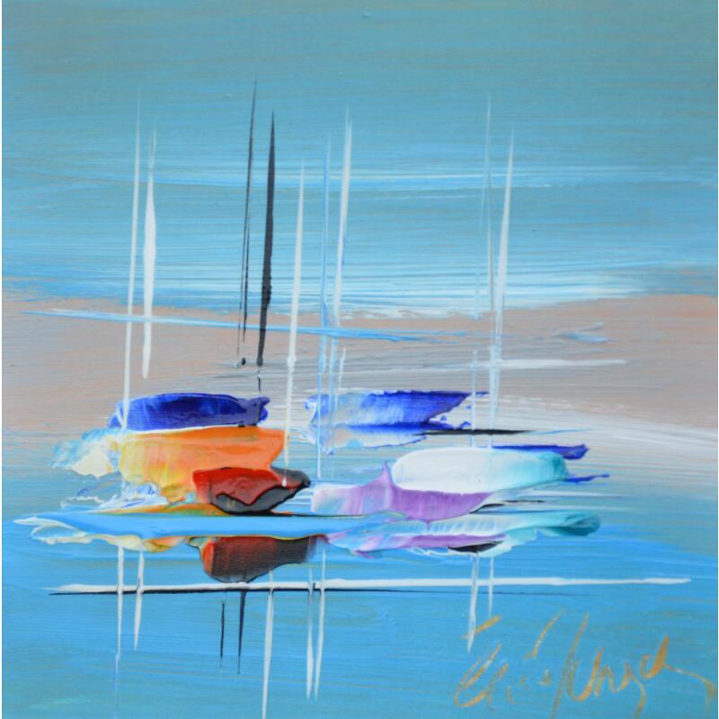 Peinture Voyage par Munsch Eric | Tableau Figuratif Marine Huile Acrylique