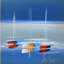 Peinture Dream par Munsch Eric | Tableau Figuratif Acrylique, Huile Marine