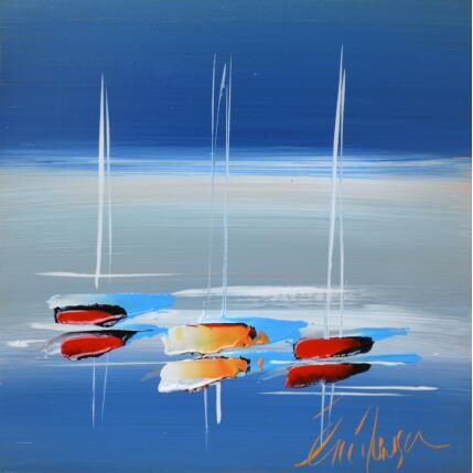 Peinture Dream par Munsch Eric | Tableau Figuratif Acrylique, Huile Marine