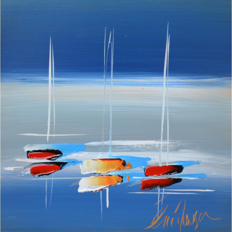 Peinture Dream par Munsch Eric | Tableau Figuratif Marine Huile Acrylique