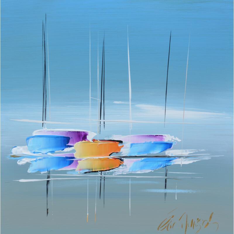 Peinture Dream par Munsch Eric | Tableau Figuratif Marine Huile Acrylique