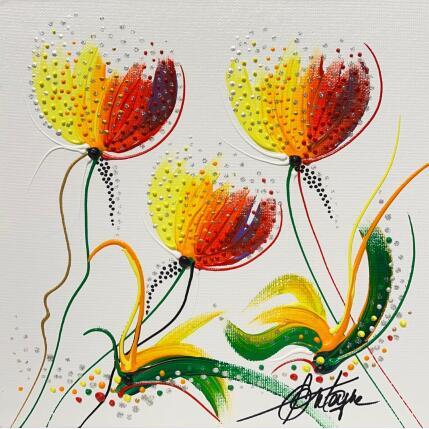 Peinture Avec toute mon amitié par Fonteyne David | Tableau Figuratif Acrylique