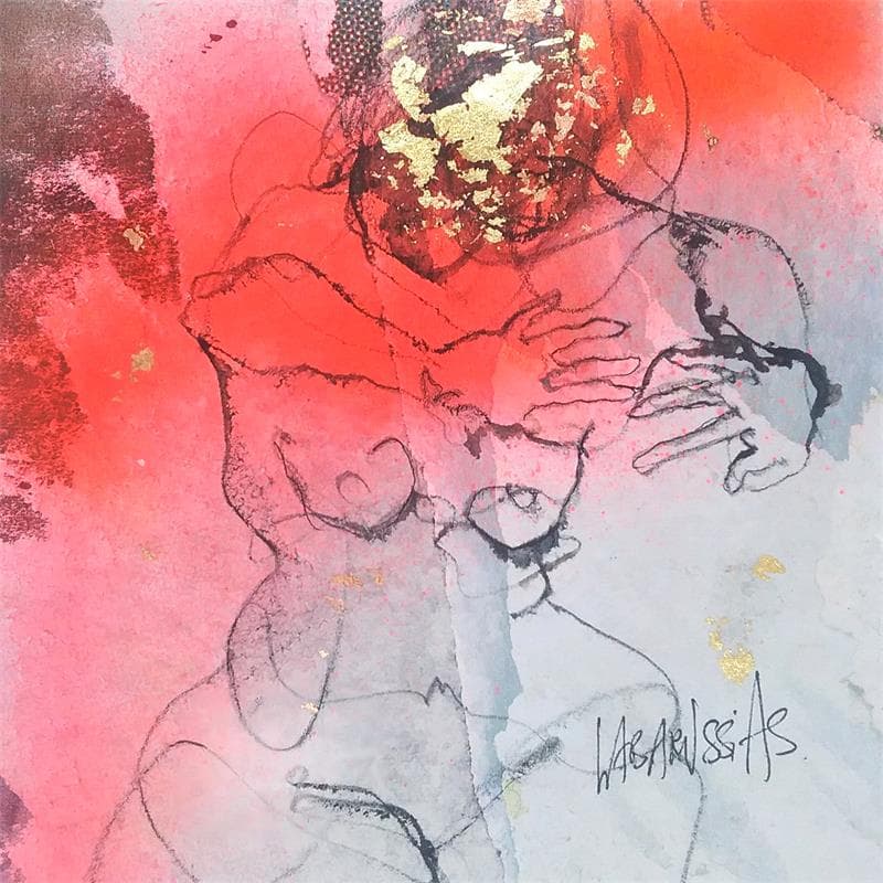 Painting Vanina by Labarussias | Painting Figurative Nude