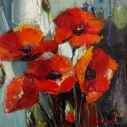 Painting Breath of light by Bond Tetiana | Painting Figurative Oil