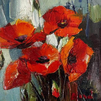 Painting Breath of light by Bond Tetiana | Painting Figurative Oil