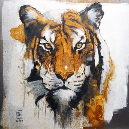 Peinture Force animale par De Géa Olivier  | Tableau Figuratif Métal Animaux