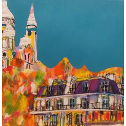 Peinture Réveil lumineux 1 par Anicet Olivier | Tableau Street Art Acrylique, Aquarelle, Ardoise, Bois, Carton, Collage, Encre, Feuille d'argent, Feuille d'or, Fusain, Gouache, Graffiti, Grès, Huile, Laque, Métal, Papier, Pastel, Pigments, Plexiglas, Posca, Poudre de marbre, Pyrogravure, Résine, Sable, Textile, Upcycling, Zinc Animaux, Architecture, Cinéma, Enfant, Icones Pop, Marine, Minimaliste, Mode, Musique, Nature, Natures mortes, Noir & blanc, Nu, Paysages, Portraits, Scènes de vie, Société, Sport, Urbain