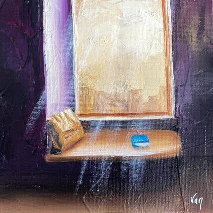 Painting délices des brumes by Vinnie | Painting Figurative Oil