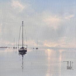 Painting Les reflets by Guillet Jerome | Painting