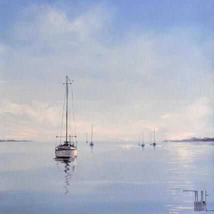 Peinture Au petit jour par Guillet Jerome | Tableau