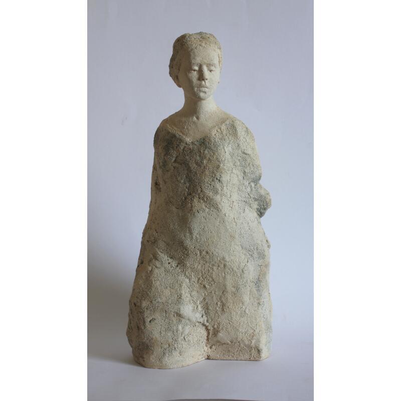 Skulptur L'instant pierre von Ferret Isabelle | Skulptur